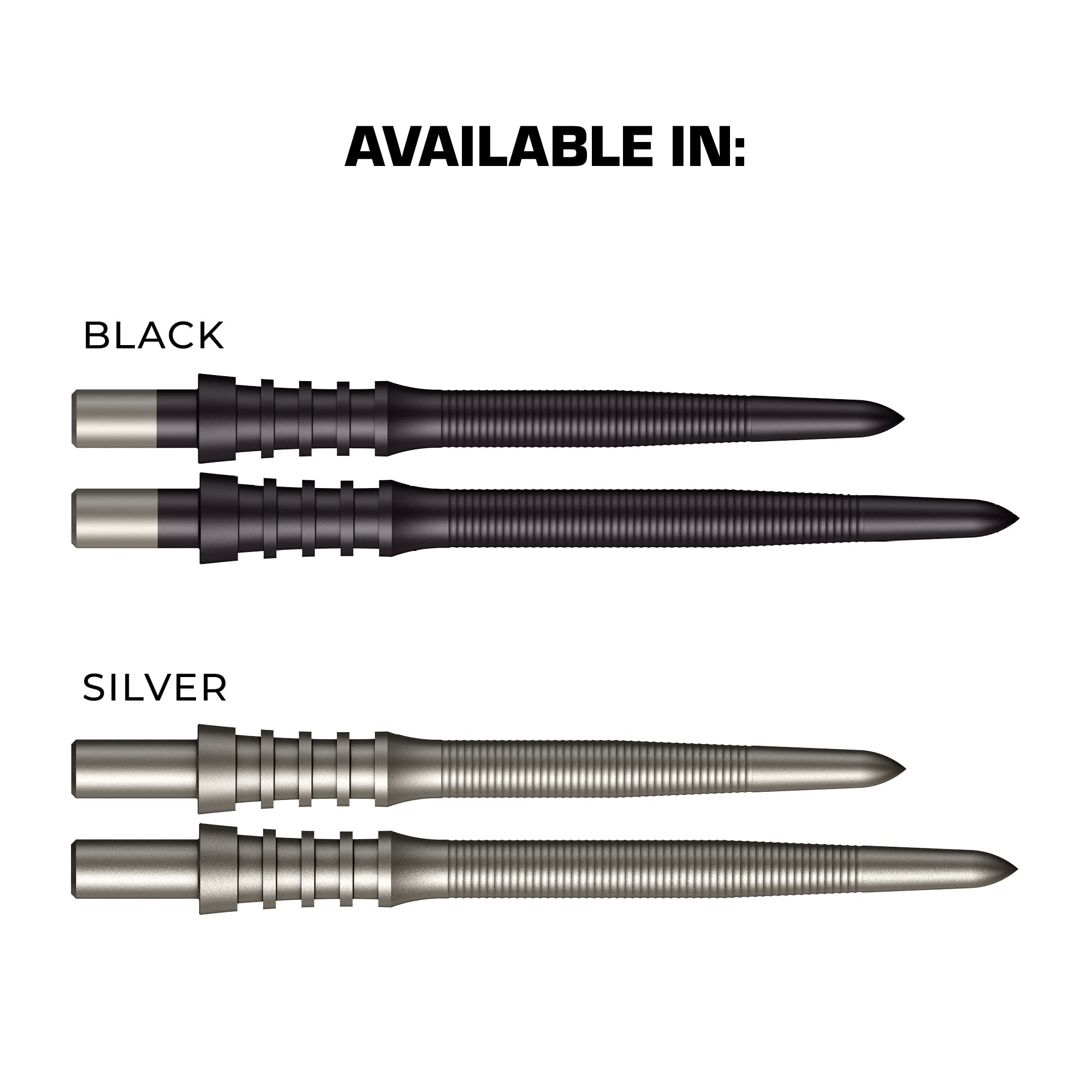 MISSION - RIPPLE 'SNIPER' - SILVER - STEEL TIP