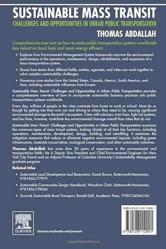 Elsevier Abdallah, Thomas Sustainable Mass Transit: Challenges And Opportunities In Urban Public Transportation thumb #1