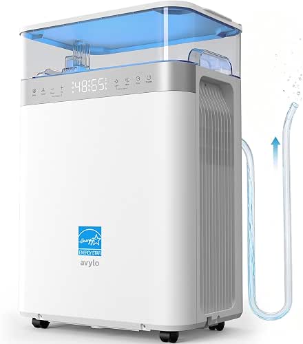 avylo Dehumidifier for Basement with Pump and Hose, Max 90