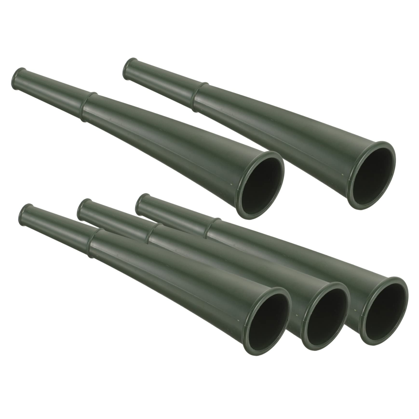 MUSISALY 5Pcs Outdoor Signal Horns Durable Plastic for Sporting Events Competitions and Training Cheering Props for Parties and Outdoor Activities