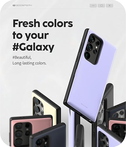 Miniatura 242 de GOOSPERY Parachoques magnético para puerta compatible con Galaxy S23, tarjetero tipo cartera, cierre automático, protección de doble capa resistente