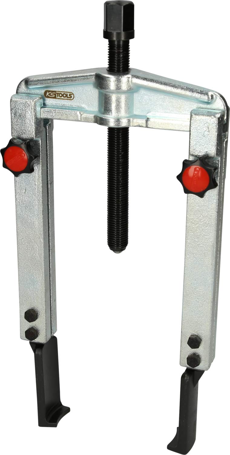 KS Tools Quick Adjust Universal 2 Arm Puller Set, Narrow and Long Legs, 20-90mm, 200mm, 620.0013