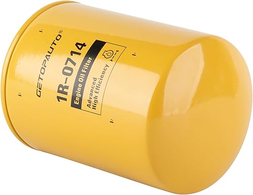 Miniatura 9 de 1R-0714 Filtro de aceite para Caterpillar CAT 307C 306 308C 308D 305.5 4M40 E200B retroexcavadora 446B 446D 1R0714 8T6307 9Y0858 9N-6007