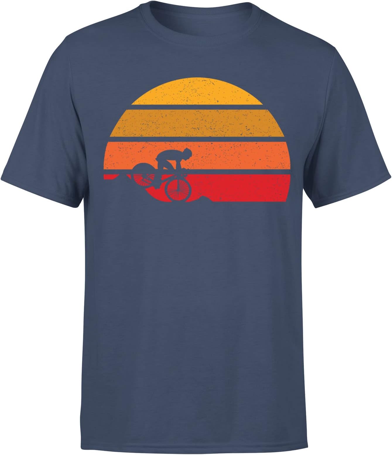 Retro Vintage Mountain Bike Biking Cycling Birthday Trendy Mens Tshirt#P1#OR#A