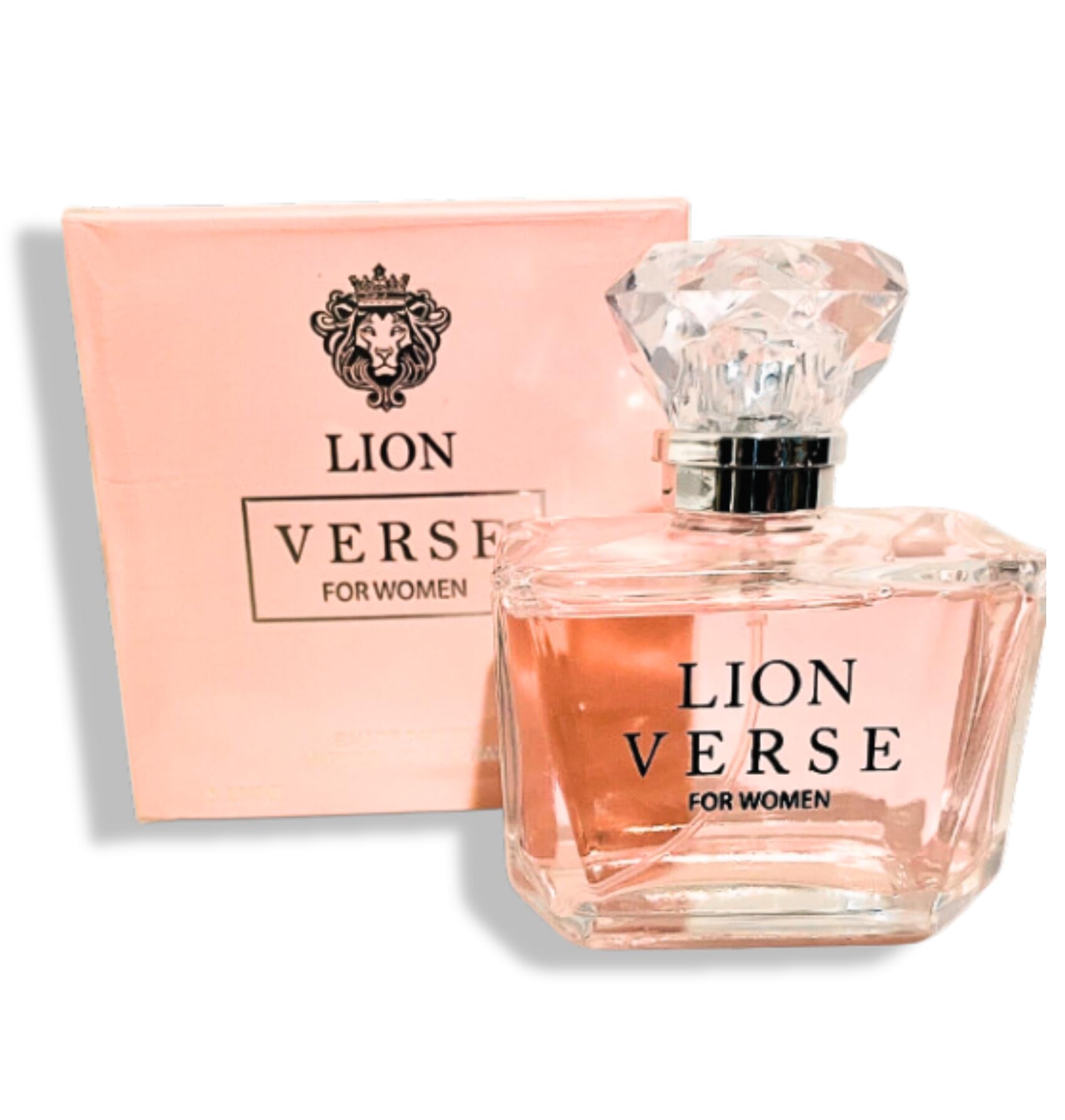 LION VERSE POUR FEMME EAU DE PARFUM 3.4 FL. Oz. Floral Fruity fragrance for women.