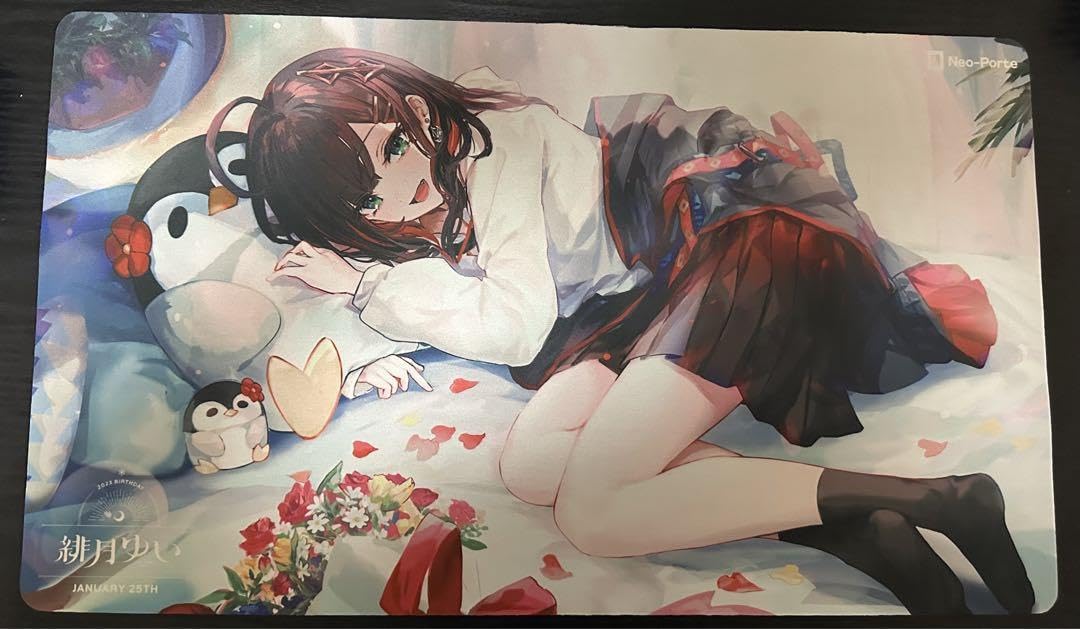Amazon.co.jp: ネオポルテ 緋月ゆい 2023年誕生日記念ラバーマット 