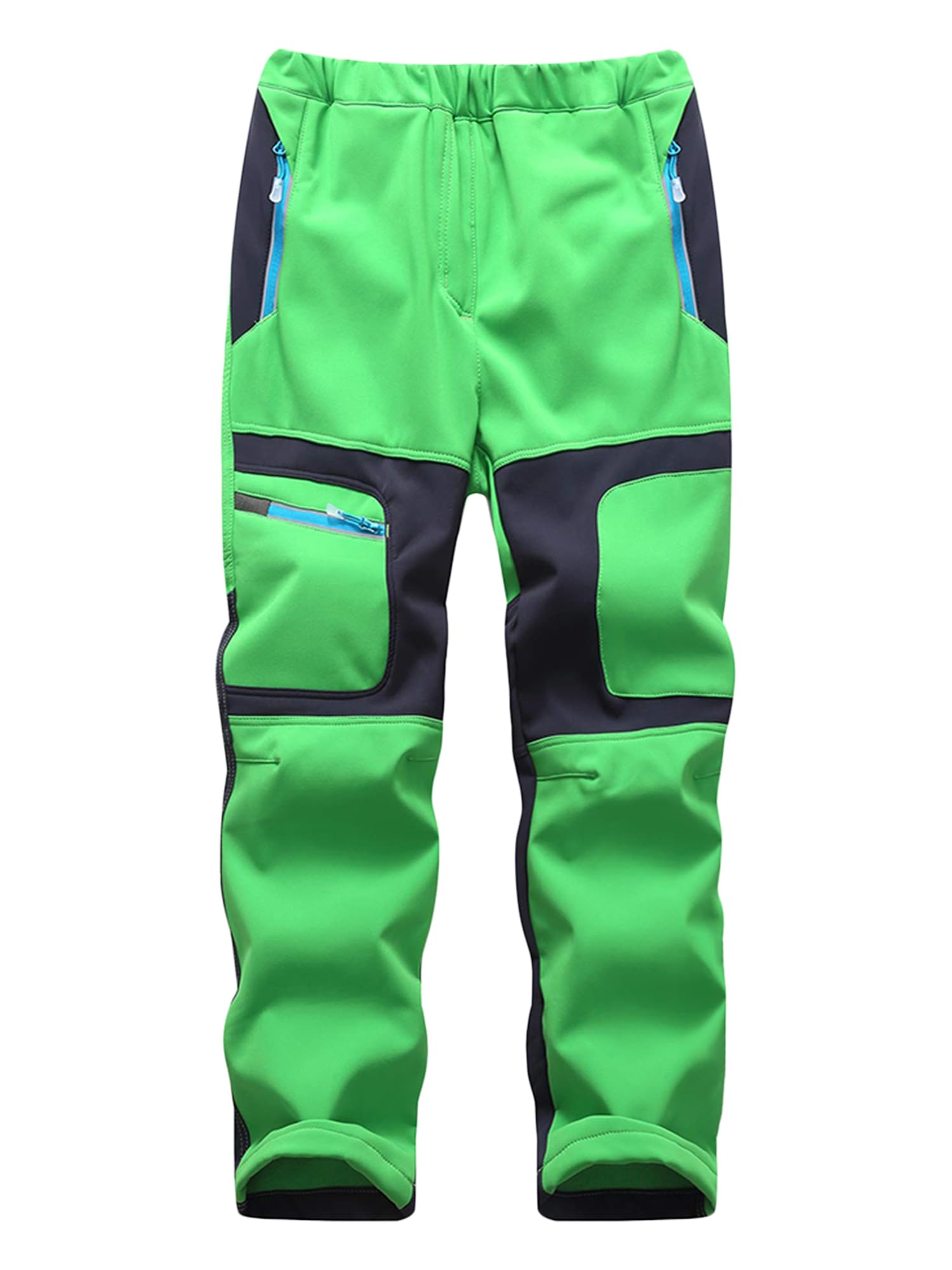 Pantaloni da sci per bambini, imbottiti, impermeabili, termici, da trekking, da neve, invernali, per attività all'aria aperta, per ragazzi e ragazze