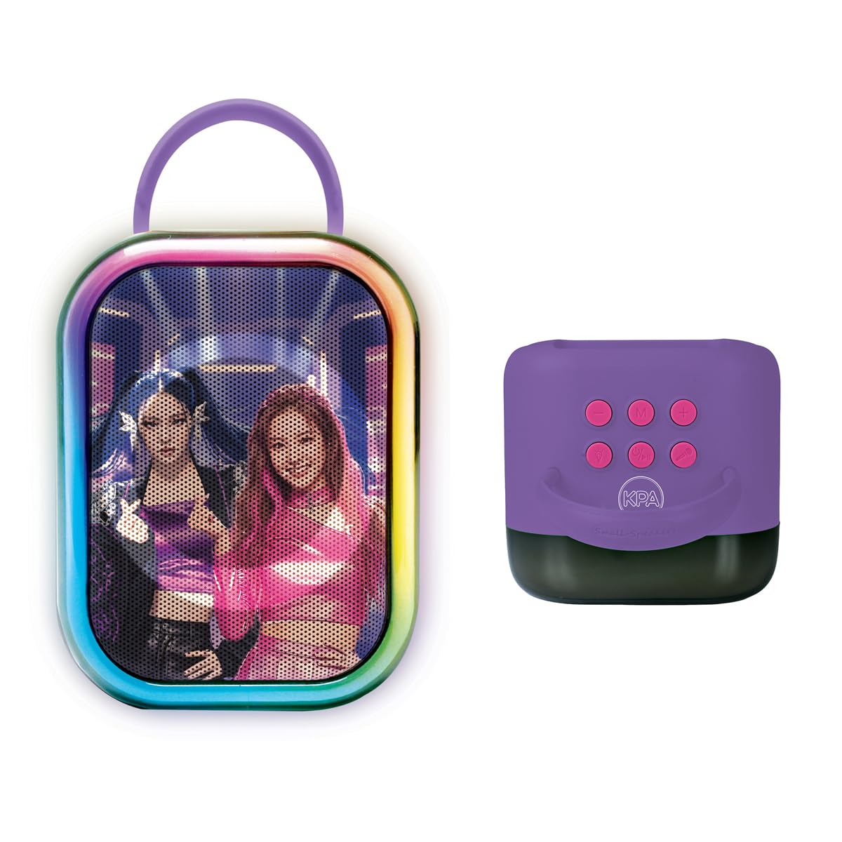 Lexibook, K-POP Academy, głośnik karaoke Bluetooth, fioletowy, BTC030KPZ