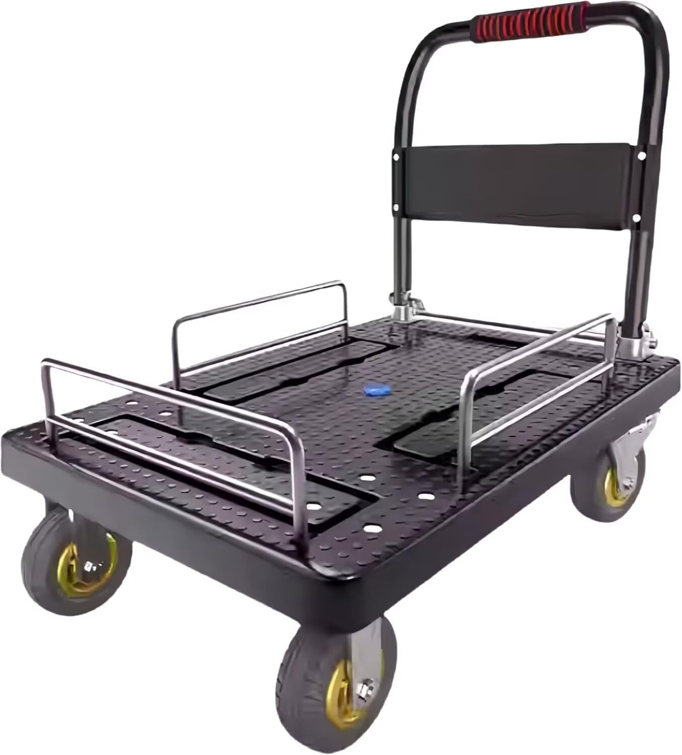 Amazon.co.jp: Jumei 台車 折りたたみ式 バスケット台車 カゴ付き 5in 