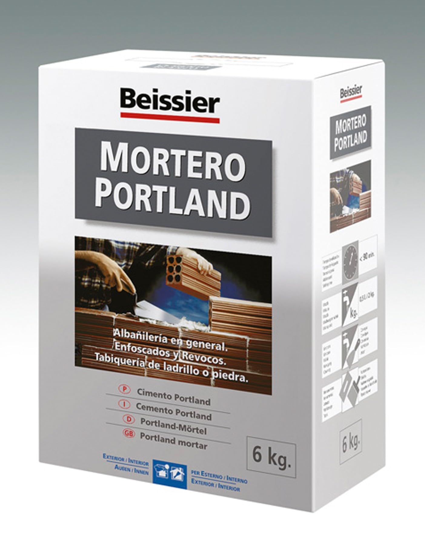 Beissier M101157 - Mortero porland 766 6 kg