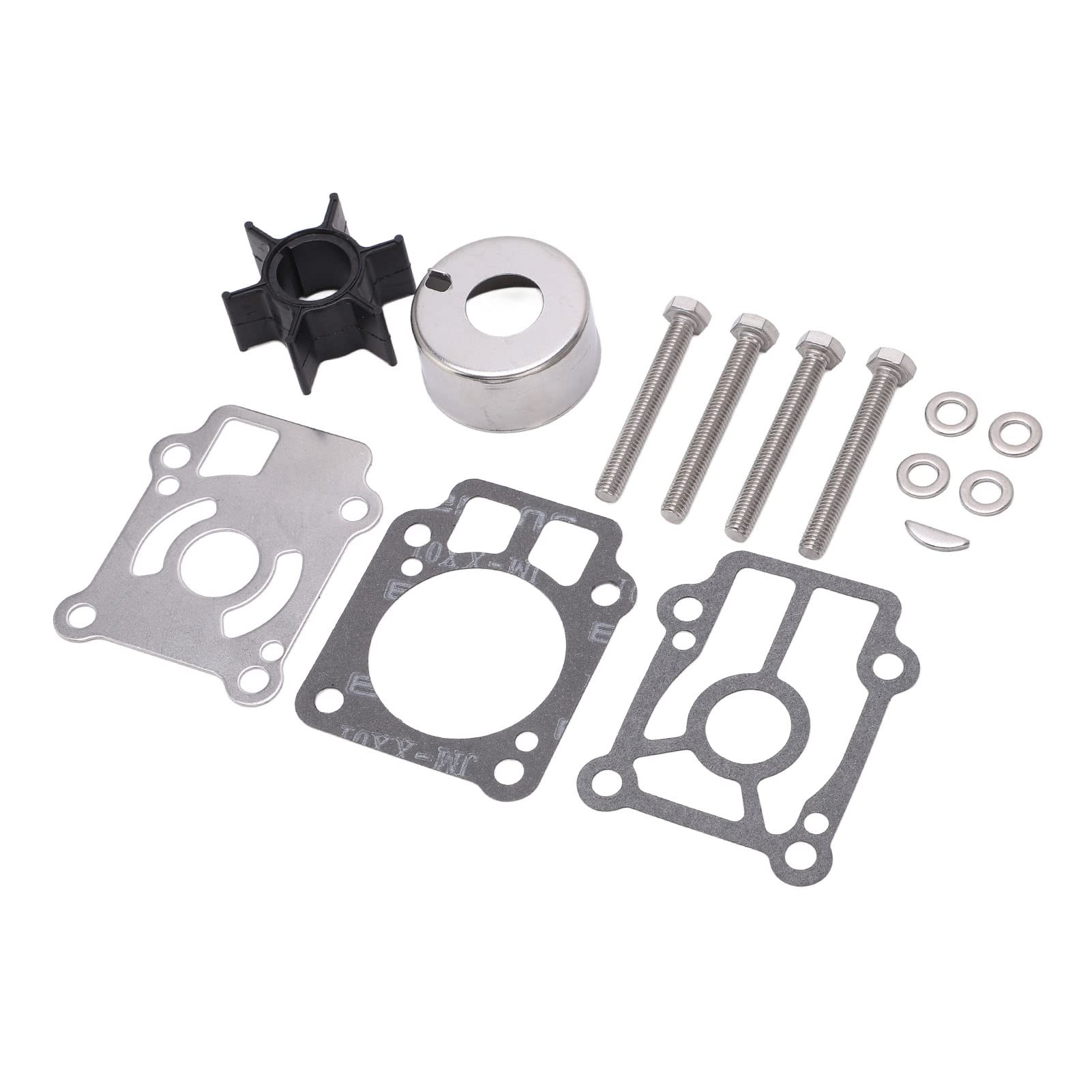 Aramox Kit de Reparación de Bomba de Agua, Kit de Reparación de Impulsor de Bomba de Agua 361 87322 0 Reemplazo para Tohatsu M40C M25C3 M30A3 M30A4 2 Tiempos Fuera de Borda