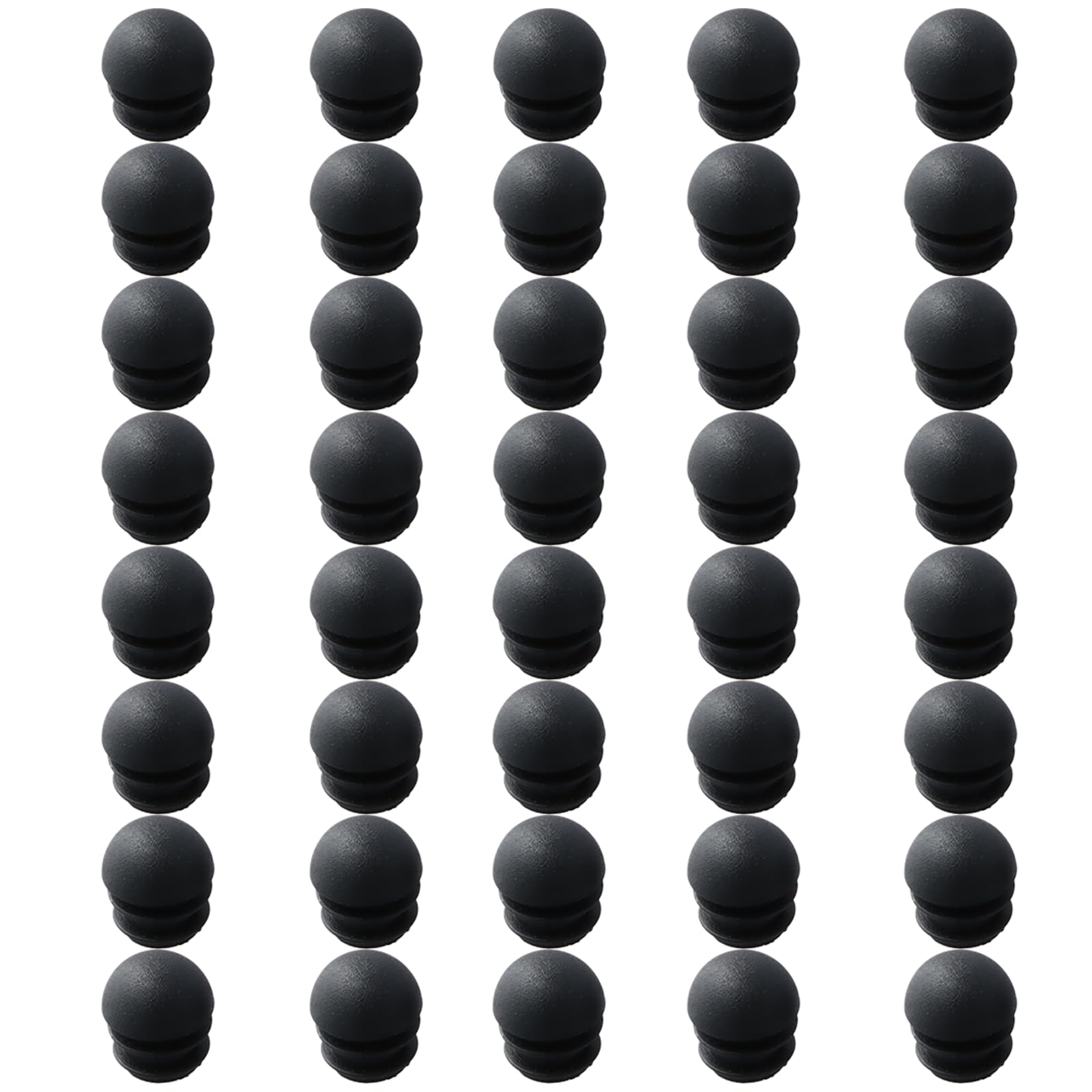 40 Piezas Tapones para Patas de Silla 16mm, Protector Patas Sillas, Tapones Sillas Patas Redondas, Tapas de Tubo Redondas para Sillas, para Muebles, Silla, Patas