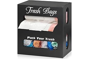 2 in 1 Grocery Bag Trash Can Organizer for the Kitchen