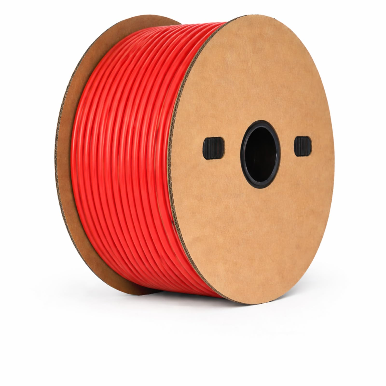 Tubo termocontraíble, relación 2:1, alta resistencia a la tracción, impermeable, para cableado eléctrico y automotriz (rojo, Ø20 mm x 100 m)