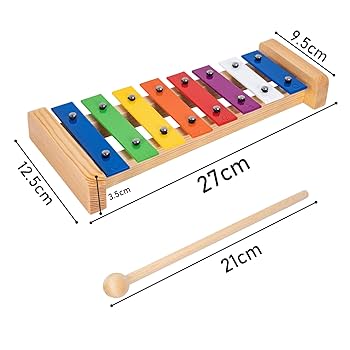 Amazon.co.jp: Rxakudedo 鉄琴 カラフル ミュージカル教材
