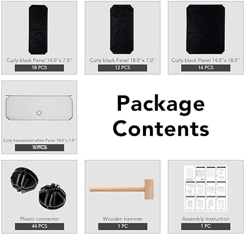 Miniatura 6 de Zapatero organizador de 6 niveles, 24 pares de almacenamiento de zapatos de plástico, zapatero de pie, almacenamiento modular apilable para zapatos,