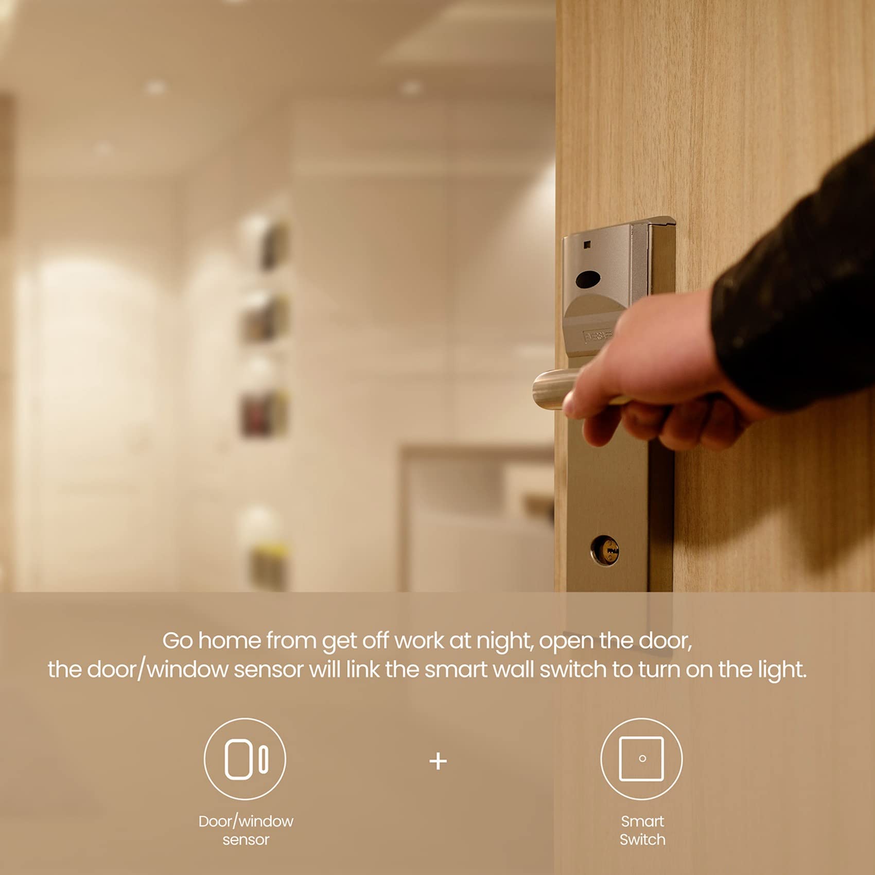 Tuya Zigbee 3.0 Smart Detektoren Tür Sensor Smart Life Hause (8 STÜCK)
