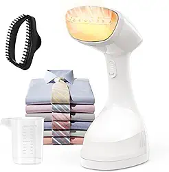 Vaporizador de Roupas e Passadeira a Vapor Portátil 2 em 1 Ablemark 1500W 110V – Aquece em 30s, Kit Viagem com Acessórios, Funciona como Ferro a Vapor Portátil