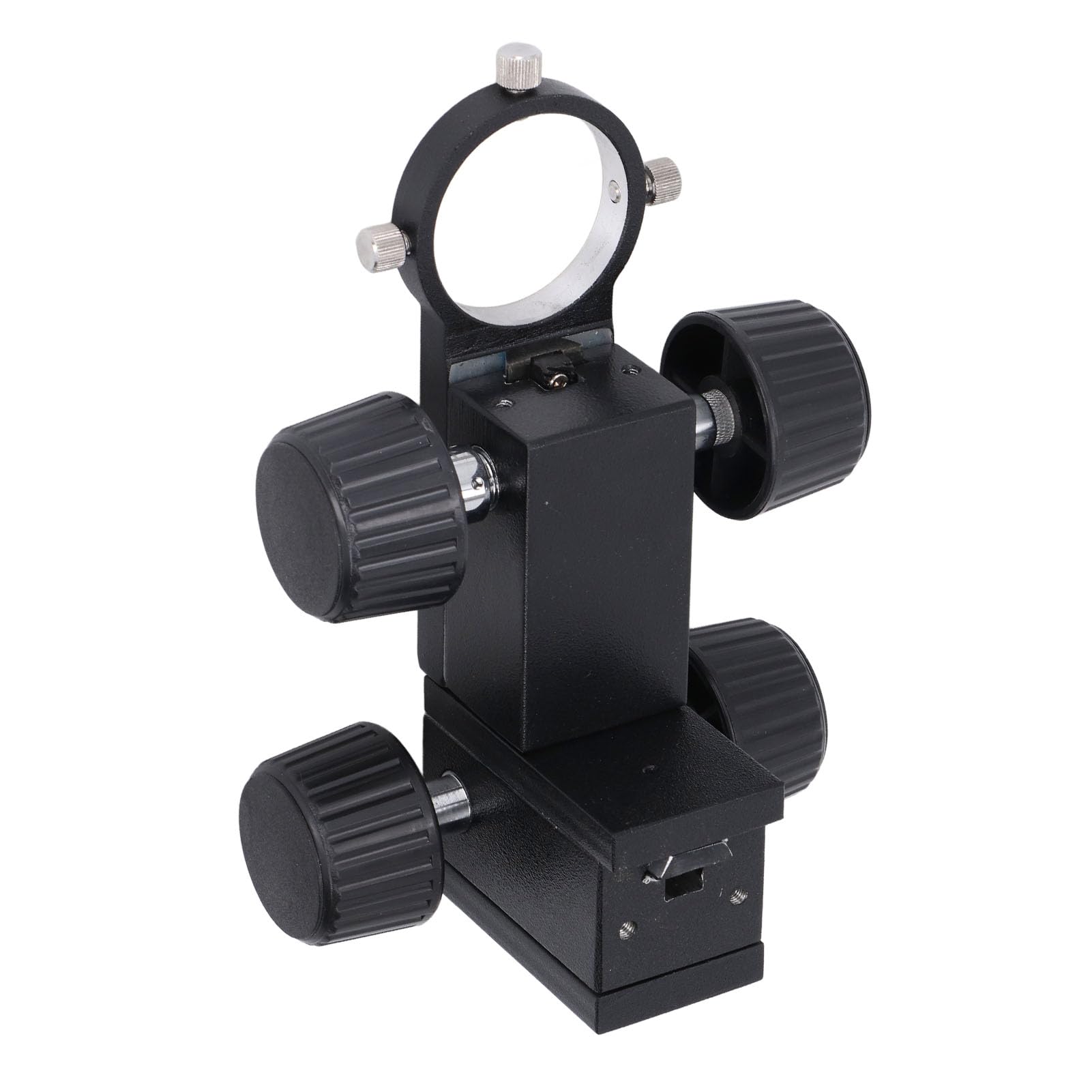 Supporto per Microscopio, Supporto per Microscopio Industriale Regolabile Verticale Orizzontale da 40 Mm, Staffa di Regolazione per in Lega di Alluminio con Chiave Speciale per da 50 Mm di