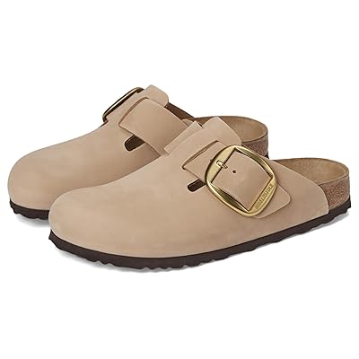 Birkenstock Boston Big Buckle Nubuck Leather Women