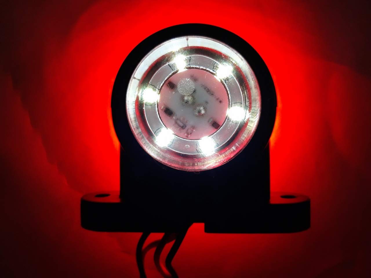 Remolque 4 Luces De Posición Laterales LED Naranja/blanco/rojo - 12V/24V, Para Camión, Remolque, Caravana, E-mark, CE Luces Posición LED Camión