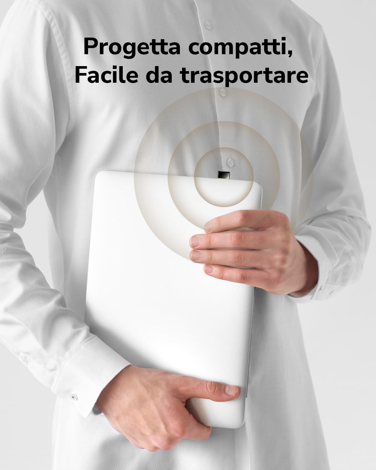 Cudy AC650 Adattatore WiFi wireless 650Mbps USB per PC con modalità SoftAP - Dimensione Nano | Compatibile con Windows XP / 7/8 / 8.1/10, Mac OS 10.6~10.11