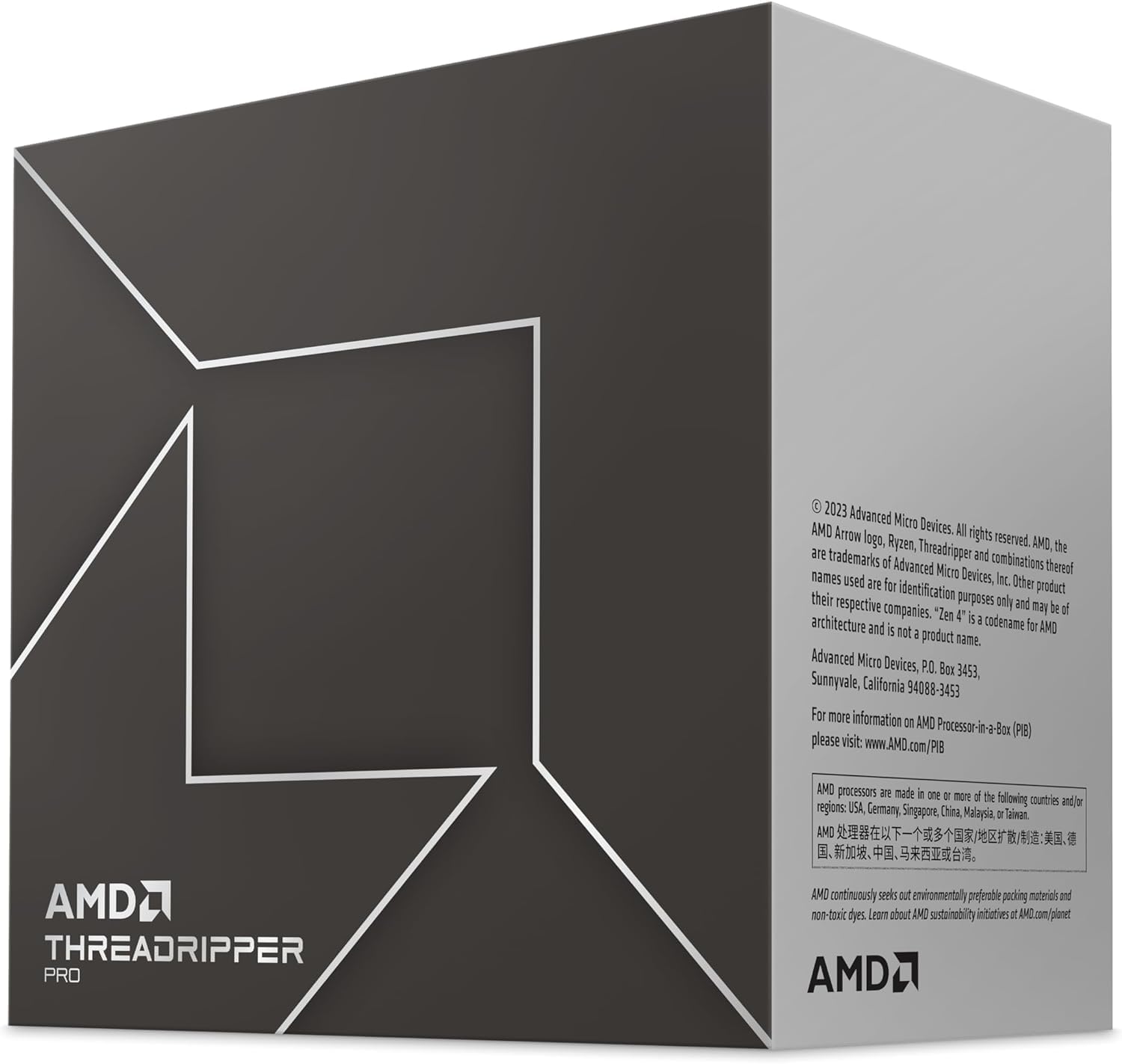 Ryzen™ Threadripper™ PRO 7995WX 96-Core, 192-Thread Processor