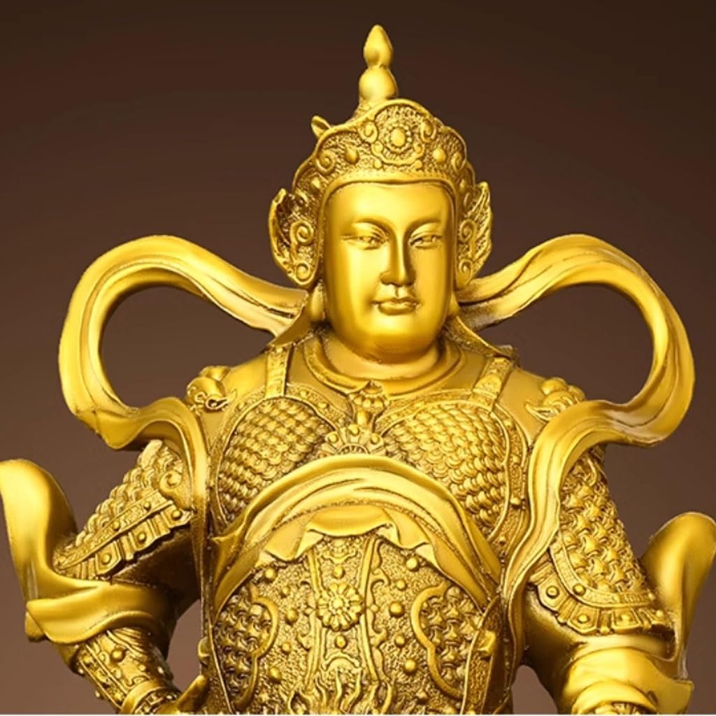 Posąg Buddy do wnętrz Mosiądz Skanda Bodhisattwa Budda Ozdoby Biuro Dom Worship Zen Rzemiosło Ozdoby Medytująca Statua Buddy Rzeźba