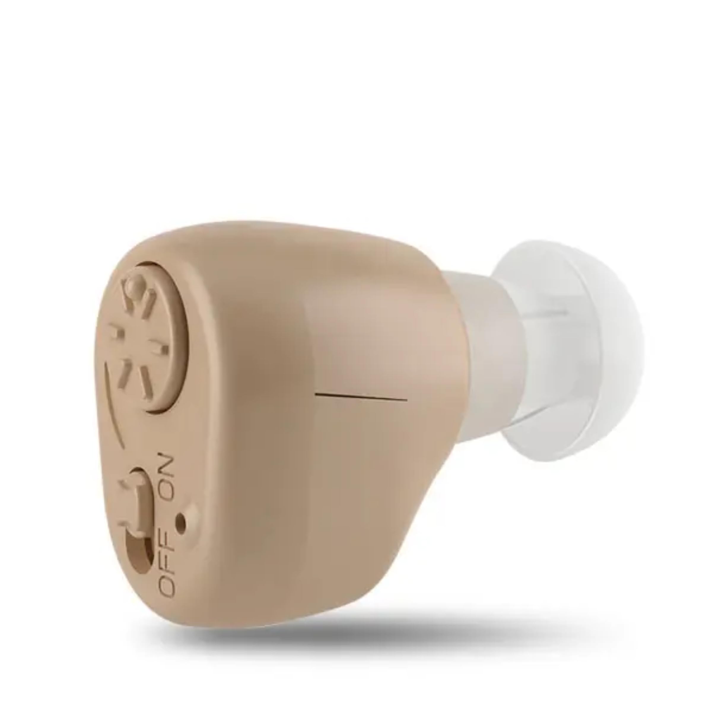 Axon High-Performance K-86 ITE Mini Hearing Aid for Elderly, Beige | Powerful In-the-Ear Hearing Amplifier for Daily Use | 3-Month Warranty