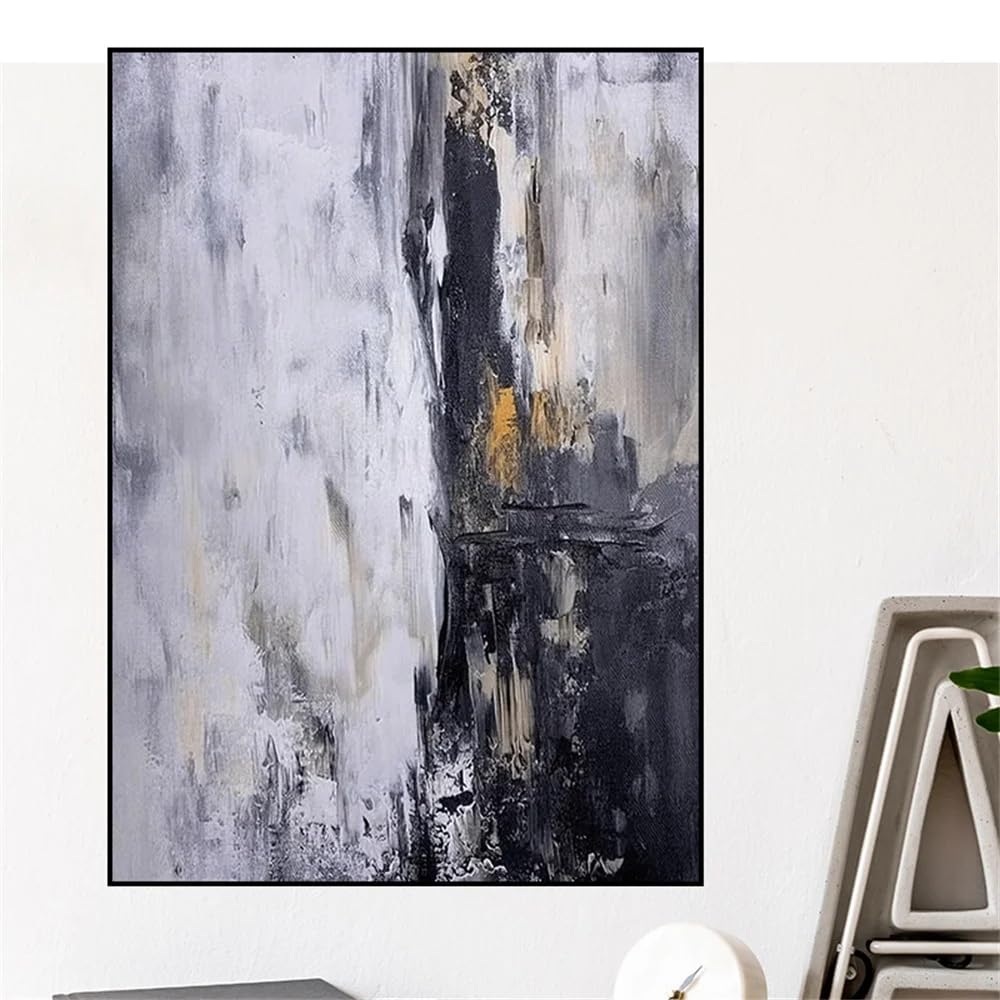 LMYSXAOZ Black and white Wall Pictures Prints on Canvas Painting Woman Oil Paintings Art Decoration Home(60x85cm)
