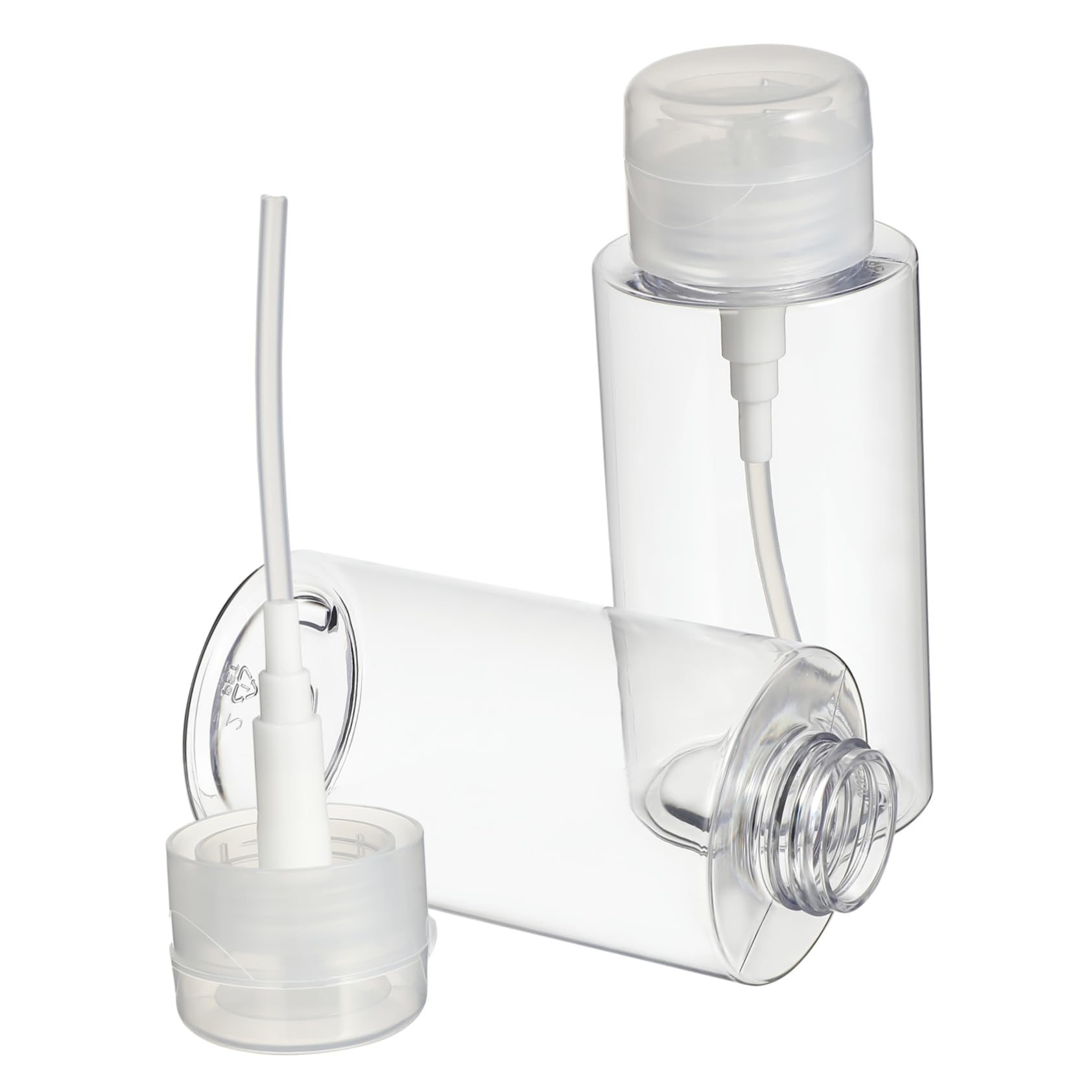 Flacon Presse Petg 300ml pour Dissolvant, Lot de 2 Pièces