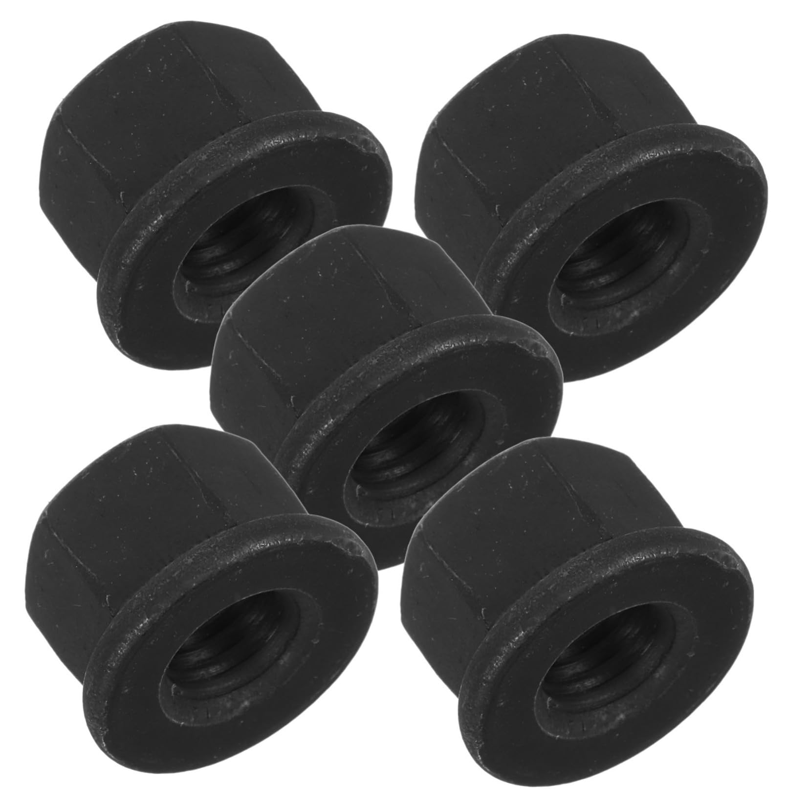 SOLUSTRE Effortless M10 Flange Nut Installation Large Plate Nuts Carbon Steel Locking Nut Hardware Lock