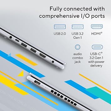 ASUS Vivobook 16 X1605VA Laptop | Intel Core i9-13900H | 16GB RAM | 1TB PCIe SSD | 16.0 WUXGA Screen | Backlit Keyboard | Windows 11