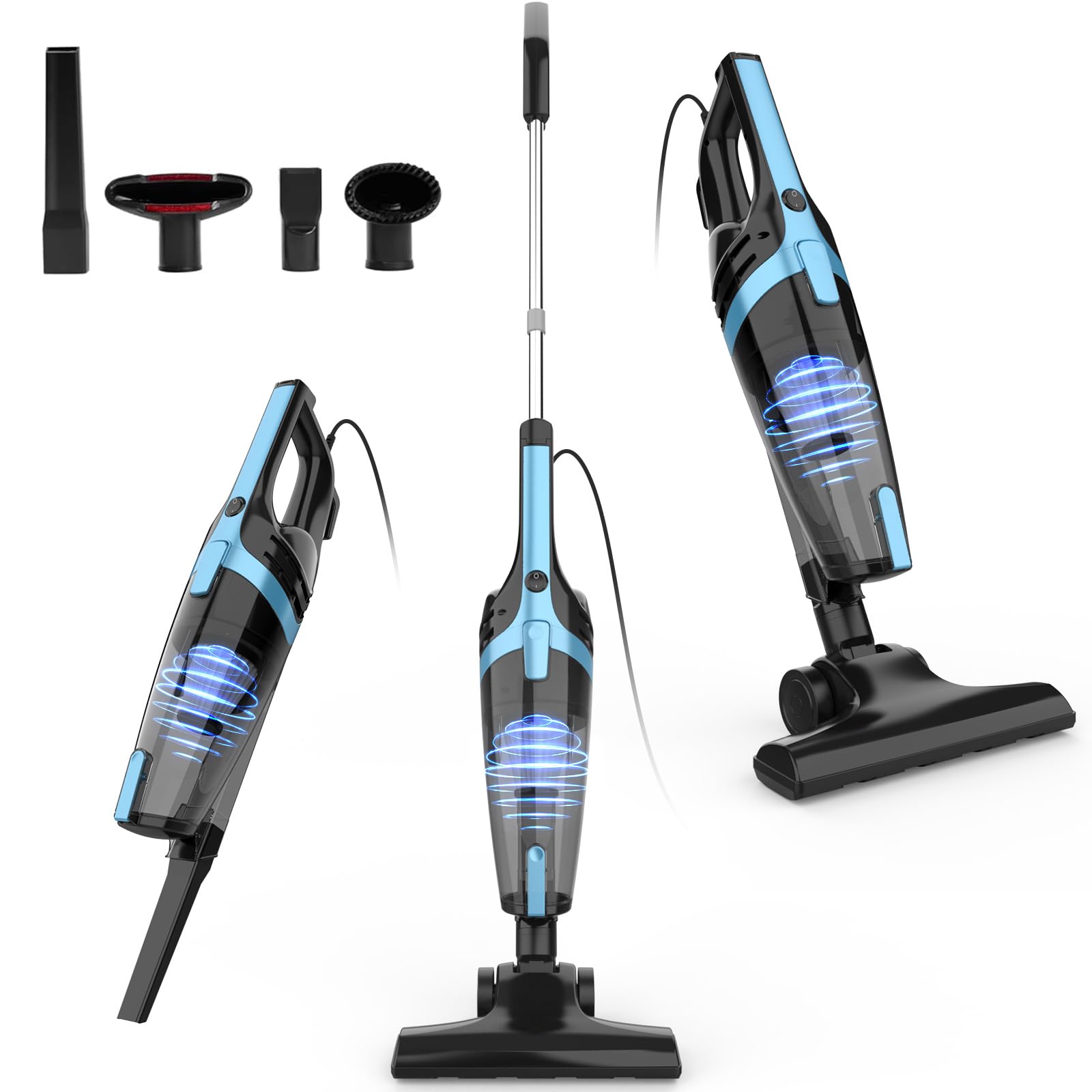 Stick Vacuum Corded Blue
