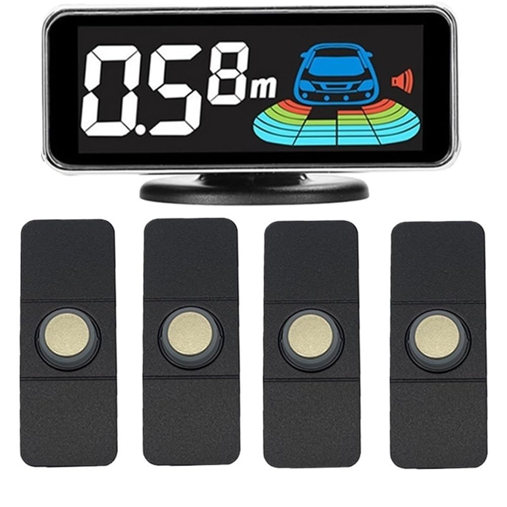 Avisador Marcha sensores Sondas de 13mm para coche, de radares de marcha atrás, pantalla, Sensor de aparcamiento para coches, detección de distancia, advertencia de sonido