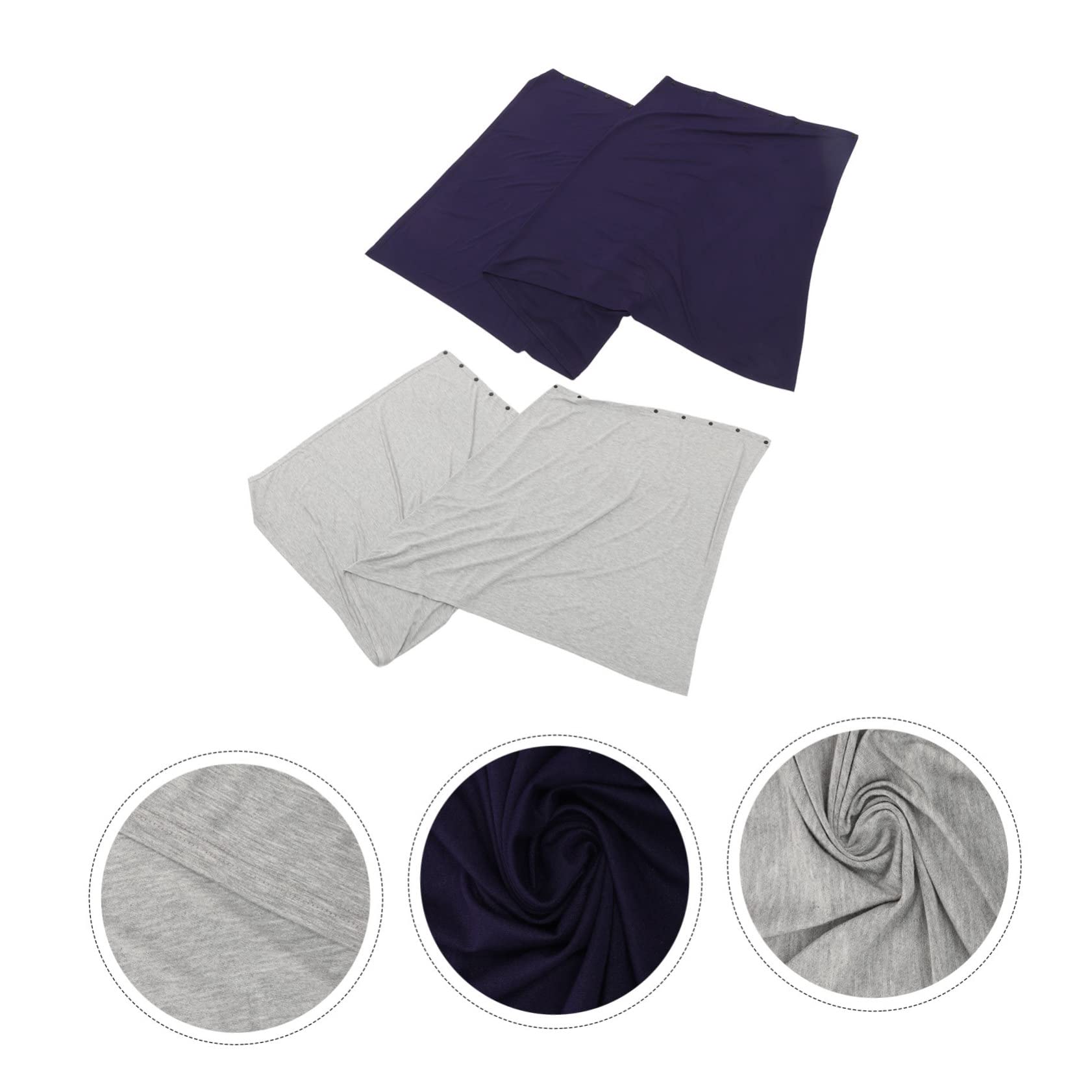 Hohopeti 2stücke Stillponcho Für Baumwolle Stillüberzug Für Stillende Mütter Stillschal Für Wind Und Sonnenschutz Im Kinderwagen Bettdecke Verwendbar