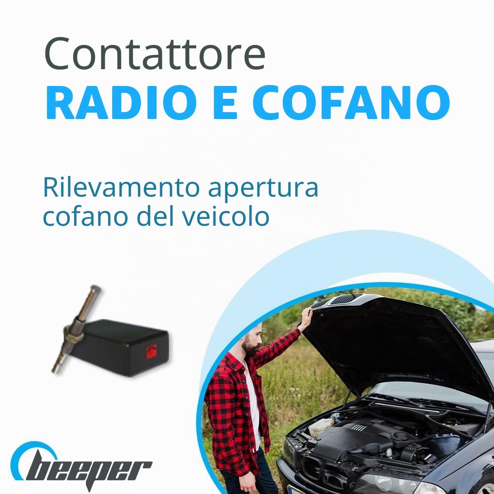 Gamme Alarme voiture, Cabriolet, Utilitaire, Camping-car XR5 BEEPER IT (XR5CC)