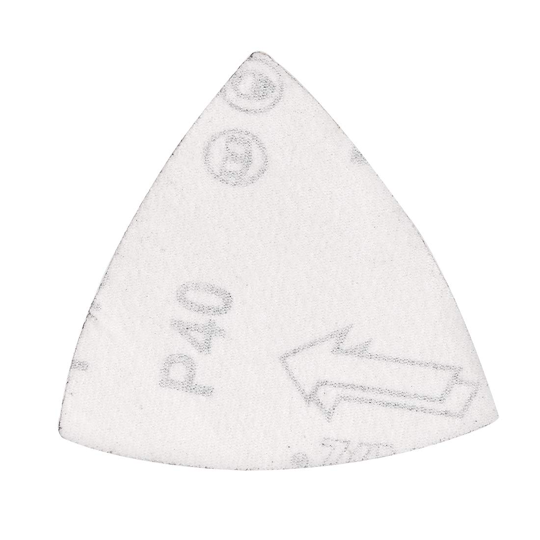 2 Pcs Triangular Sanding Pads, Velcro Self-Adhesive Sanding Sheets, Hook & Loop 6 Hole Sanding - View #2