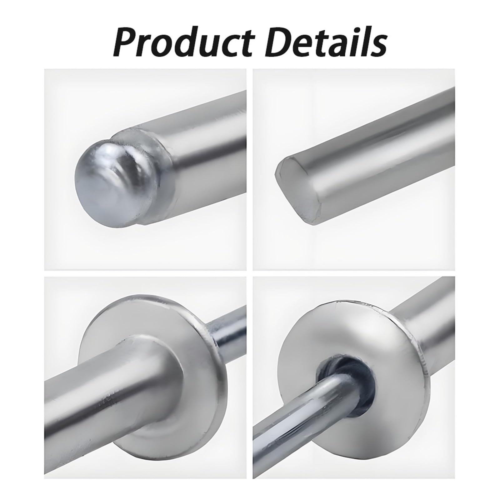 Brązowe nity wydrążone Nity zrywalne Aluminiowy nit z łbem kopułkowym M2.4-M6 3-30mm 5-100 szt. Do samochodu z blachy(4mm,M5 (10Pcs))