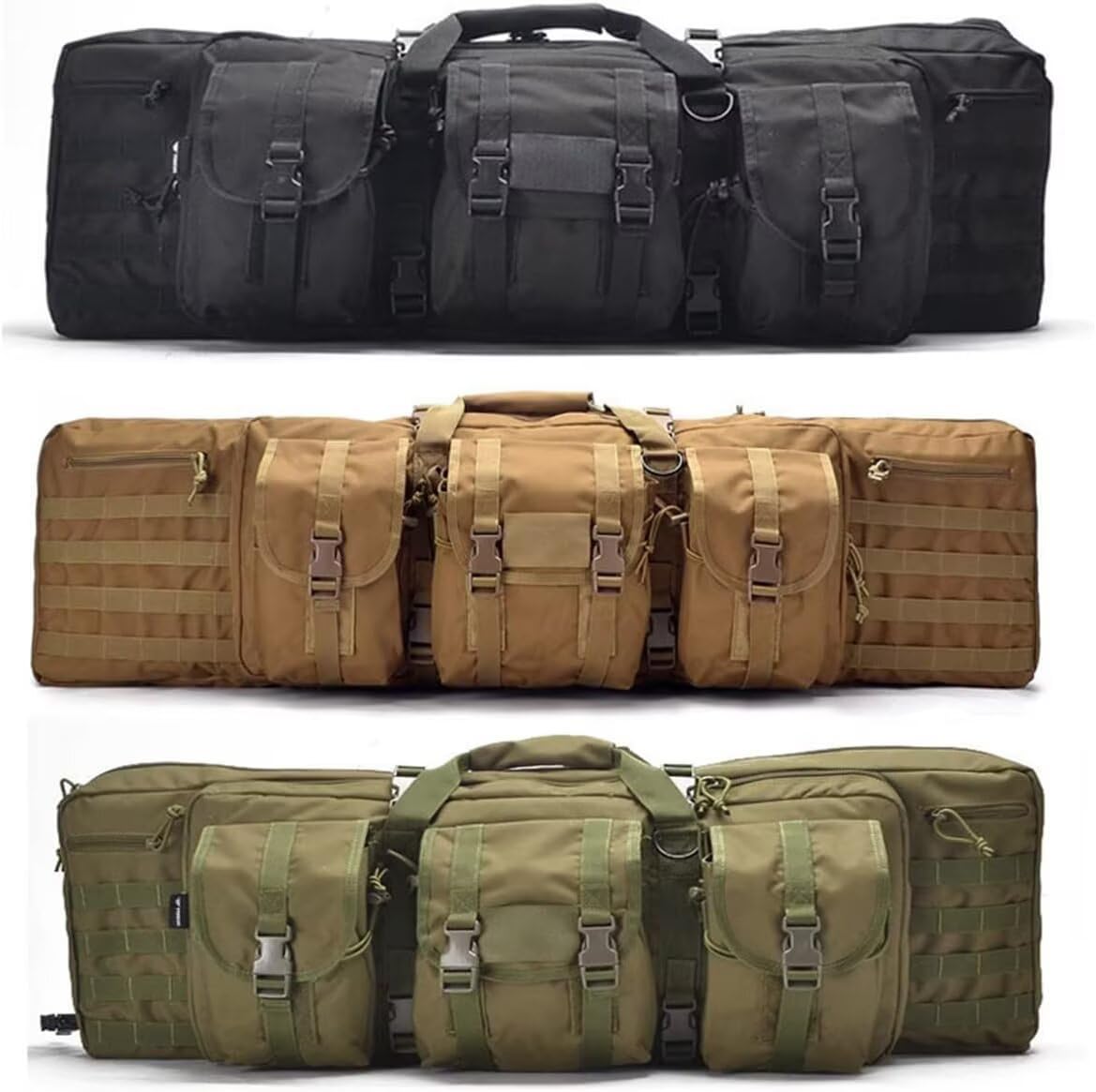 Generico Custodie Per Carabine, Fucile Di Canna Da Pesca Borsa, Adatta Alla Maggior Parte Dei Fucili, Zaino Fucile Caccia, Borsa Per Armi Portatile Per Pesca, Caccia, Tiro Sportivo