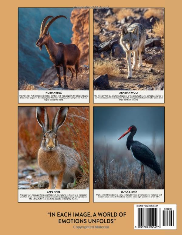 Animals of Israel: A Wildlife Picture Book With Fun Facts Including Negev Desert and Galilee For Kids & Adults image 3