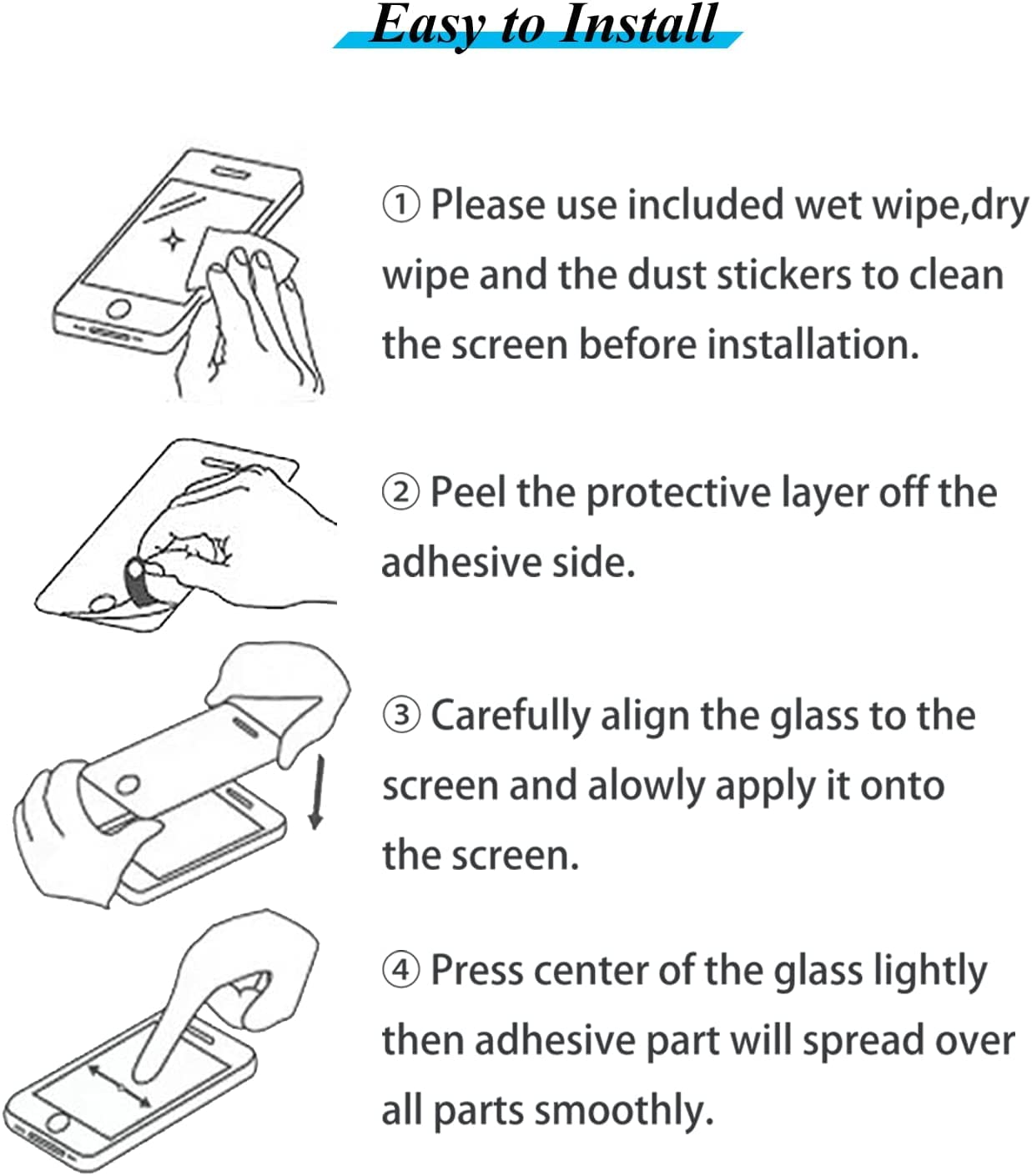 Vetro Temperato 9H per Motorola Moto G8 Power - Protezione Premium