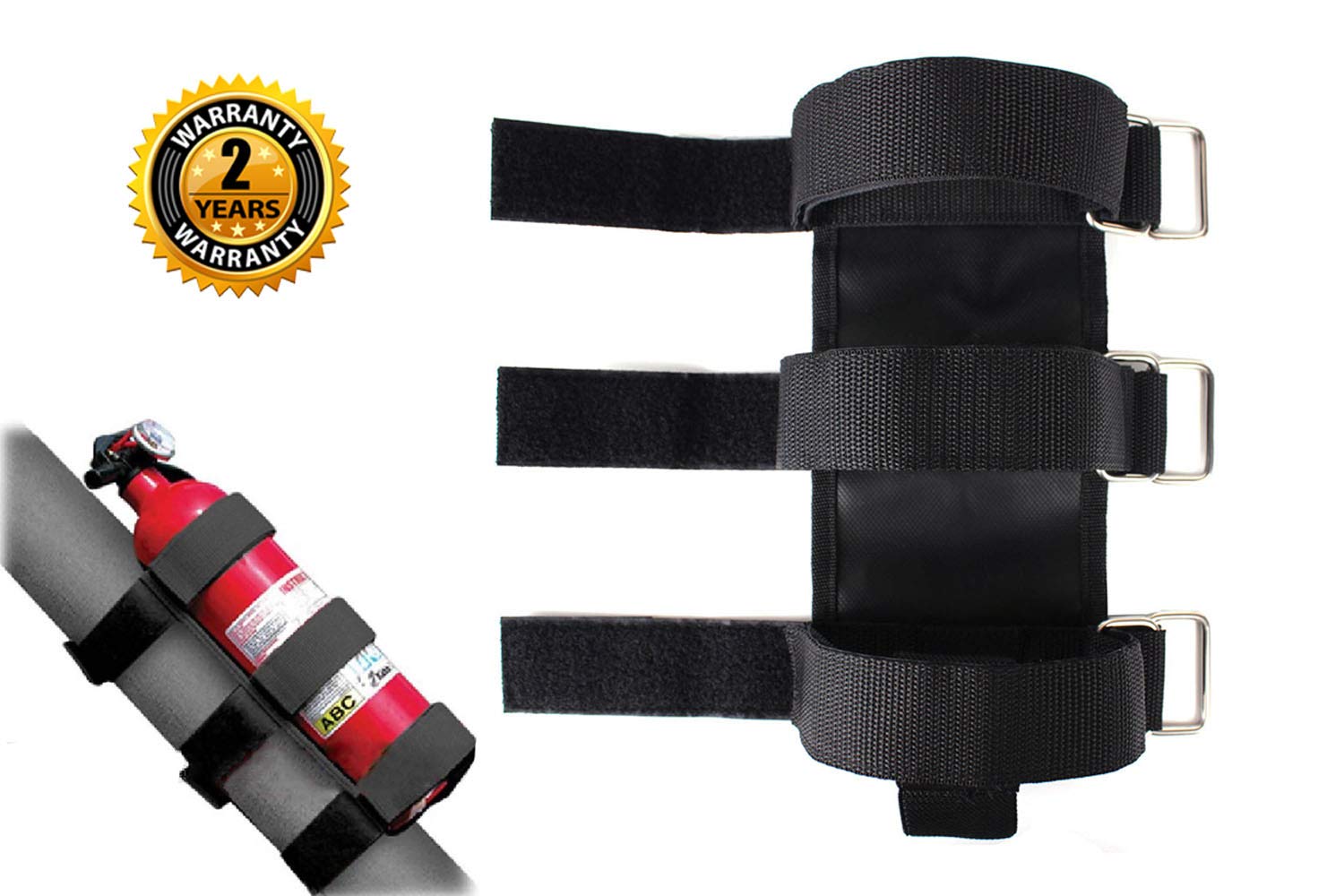 Buy Xislet Offroad Roll Bar Fire Extinguisher Holder Compatible with