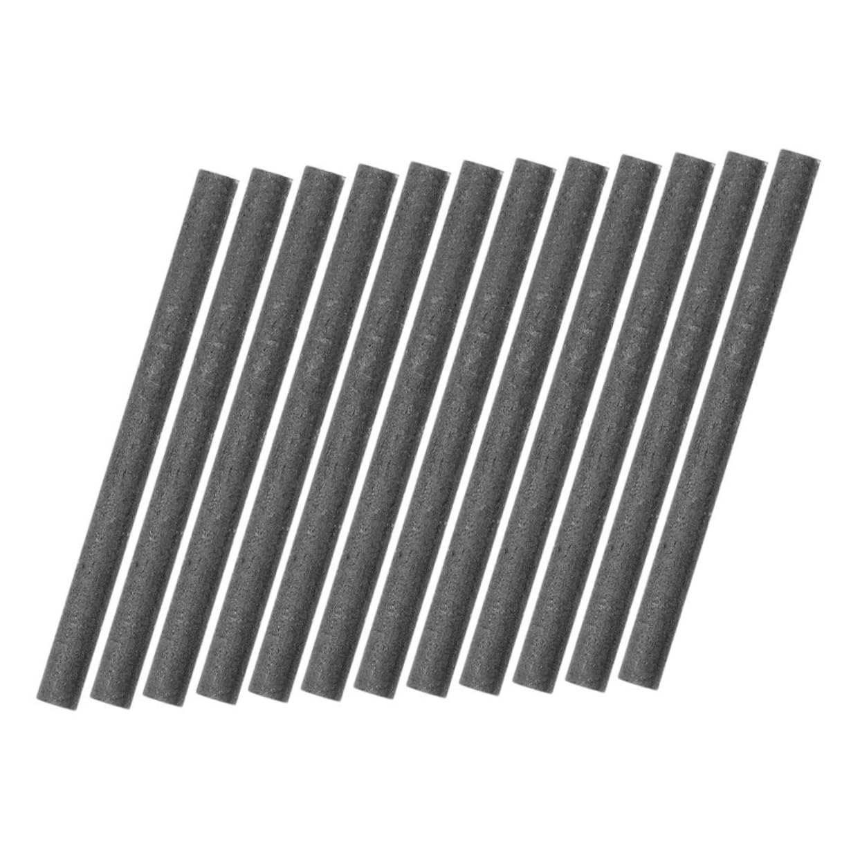 KALLORY 8mm Diameter Graphite Carbon Rods Conductive Stir Sticks for Industrial Metal Melting