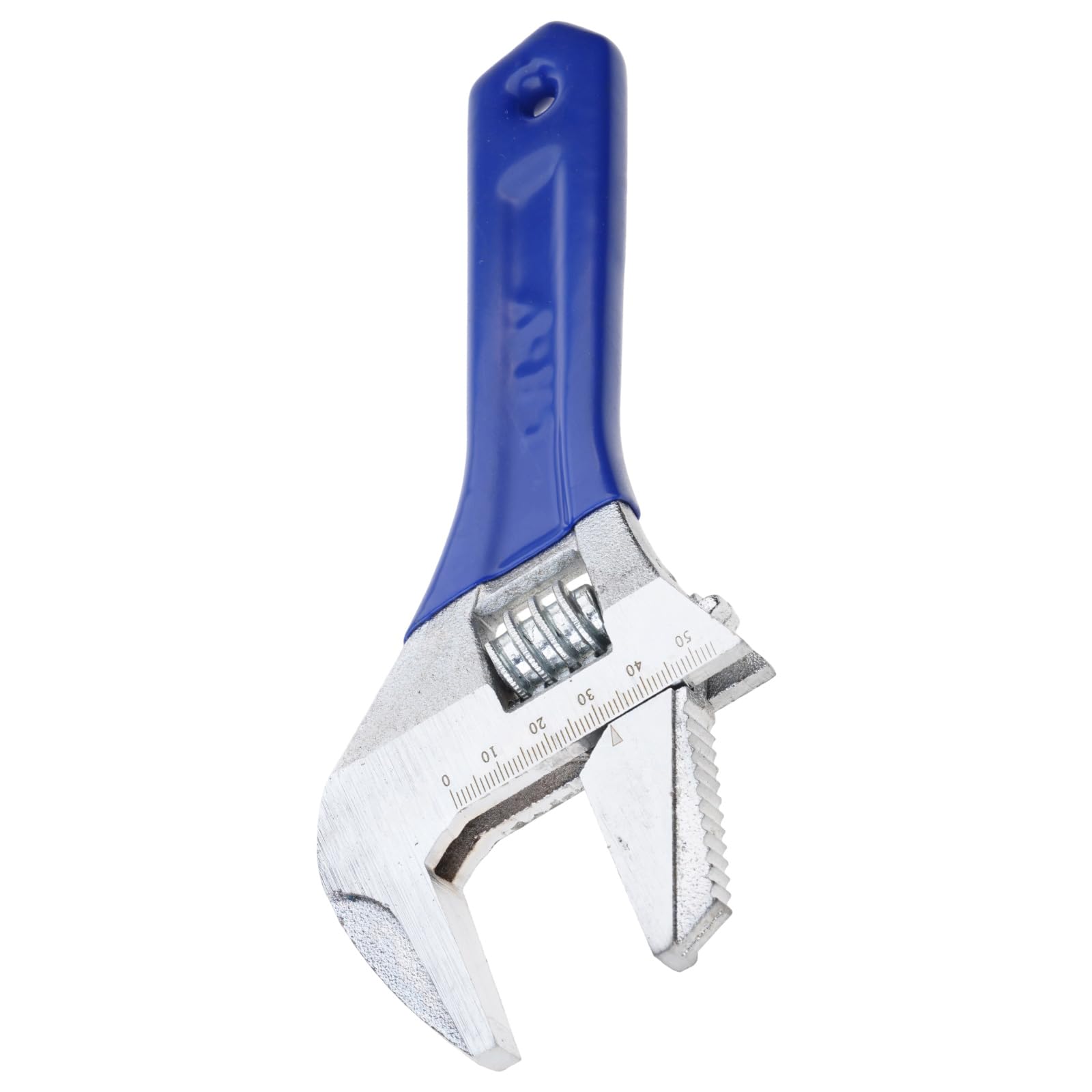 Msioytog Large Opening Adjustable Wrench Steel Spanner For Bathroom Plumbing And Tight Space With High Strength Alloy Steel Large Opening Adjustable Wrench
