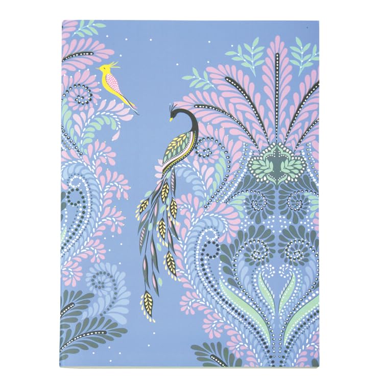 Portico Designs Ltd Sara Miller Savannah Set of 2 A5 Slim Notebooks, Lined Pages, Blue and Pink - Image 3