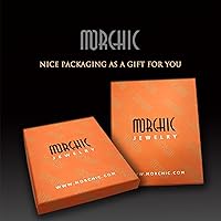 Vista 7 de Morchic - Pulsera ajustable de pulgadas para mujer, con mini cuentas de gemas naturales, serie de dijes de gemas de energía, regalo de cumpleaños