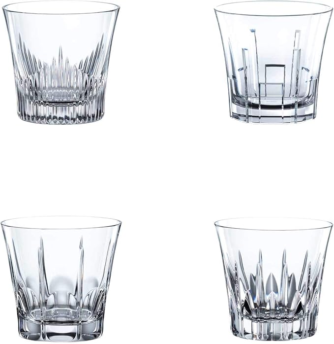 Nachtmann Classix Double OldFashioned Glass, Set of 4, 11