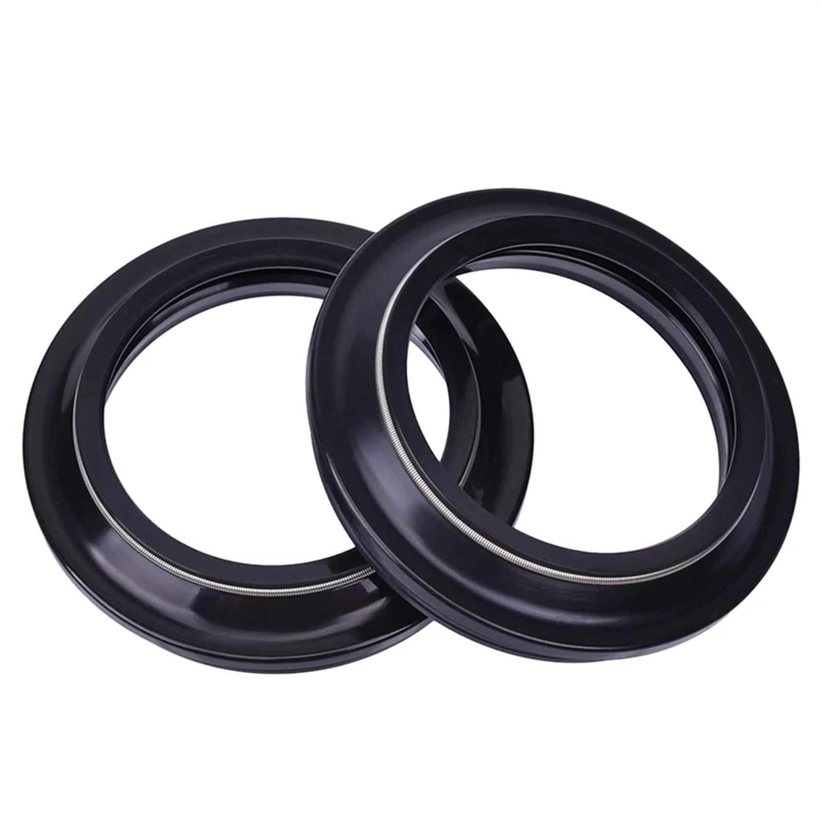 VICIYOO 40x52x10 40 * 52 Front Fork Suspension Damper Oil Seal 40 52 Dust Cover for CA/GI.VA 125 SUPERCITY ALL VERSIONS 1991-01 125 TAMANACO (Color : 2pc dust cover)