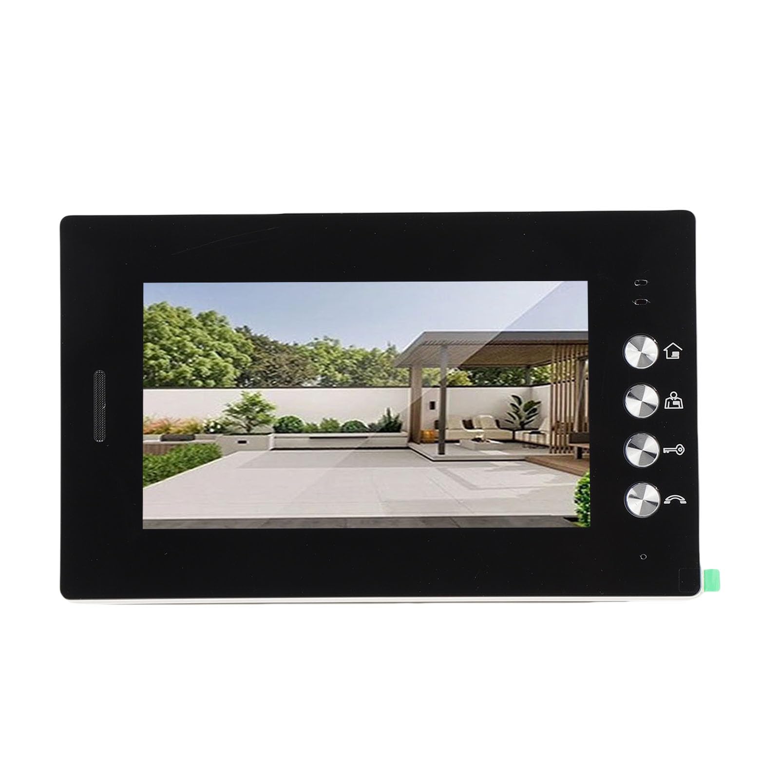 banapoy Videocitofono 7" con Display 2 Monitor, Conversazione Bidirezionale (Spina europea)